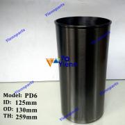 PD6 гильза цилиндра 125 мм 11012-96000-1 для грузовика Nissan bus diesel engine