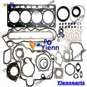 V3300 full overhaul gasket kit upper lower set for Kubota fit Bobcat skid steer loaders S250 diesel engine parts