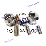 Для Yanmar 3TNE84 3TNE84T Поршень двигателя запчасти для экскаватора KOMATSU экскаватор колесный погрузчик для кобелко-Экскаватора Запасные части