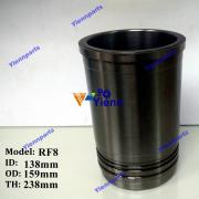 RF8 гильза цилиндра втулка 138 мм 11012-97171 для Nissan грузовиков запчасти дизельного двигателя