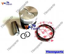 Для Perkins 403C 403D 403C-15 403D-15 403C-17 403D-17 поршень + комплект поршневых колец AKSA генератор APD-EPAP13 APD-EPAP13S ADP-ULP13