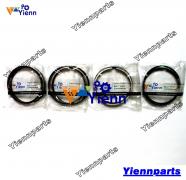 4TNV98 комплект поршневых колец 129903-22050 129907-22050 для Yanmar 4TNV98 запчасти дизельного двигателя экскаватора трактора запасных частей
