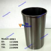 4HK1 гильза цилиндра для грузовика Isuzu fit hitachi 8-94391-602-0 части двигателя дизеля