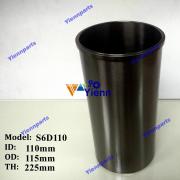 Гильза 110 мм для гильзы цилиндра Komatsu diesel engine S6D110 6138-21-2211