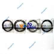 4JG1 AA-4JG1 Piston Ring Set For Isuzu Fit Backhoe Truck Diesel Engine Parts