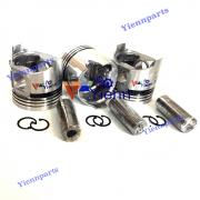 Для Yanmar 3TNV82A поршневой комплект 119802-22080 119802-22500 для Yanmar PC27MR-2 PC27MR-3 PC27MR-8 запасных частей двигателя экскаватора